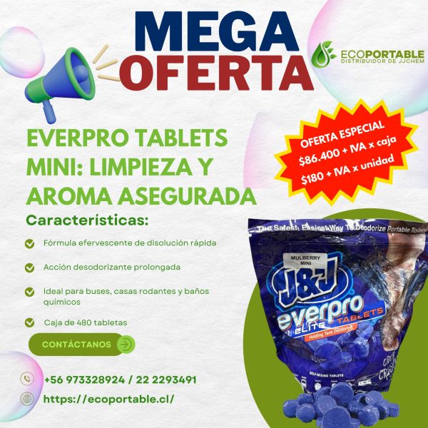 MEGA OFERTA - EVERPRO TABLETS MINI